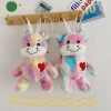 A new Korean version of Instagram's popular cartoon doll toy plush bag, a versatile single-shoulder crossbody bag for women details Picture